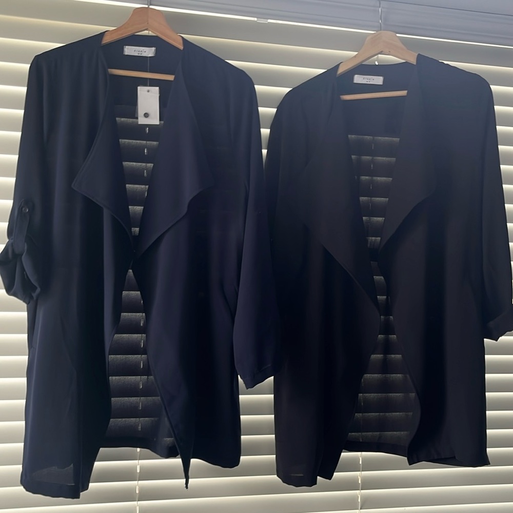 Two NWT Light weight jackets for $40